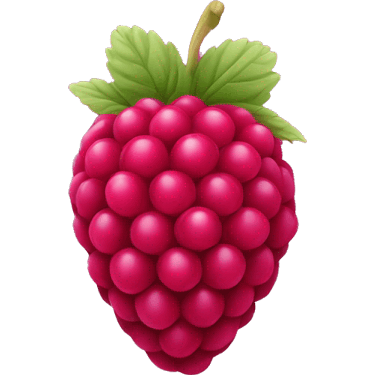 Raspberry emoji