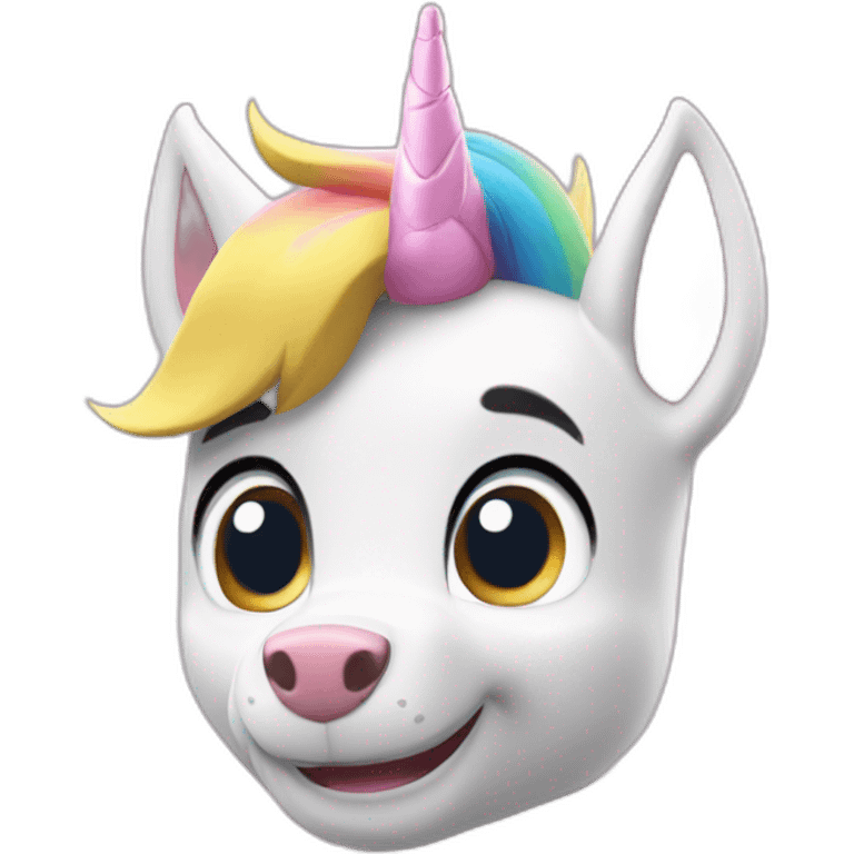 paw patrol unicorn emoji