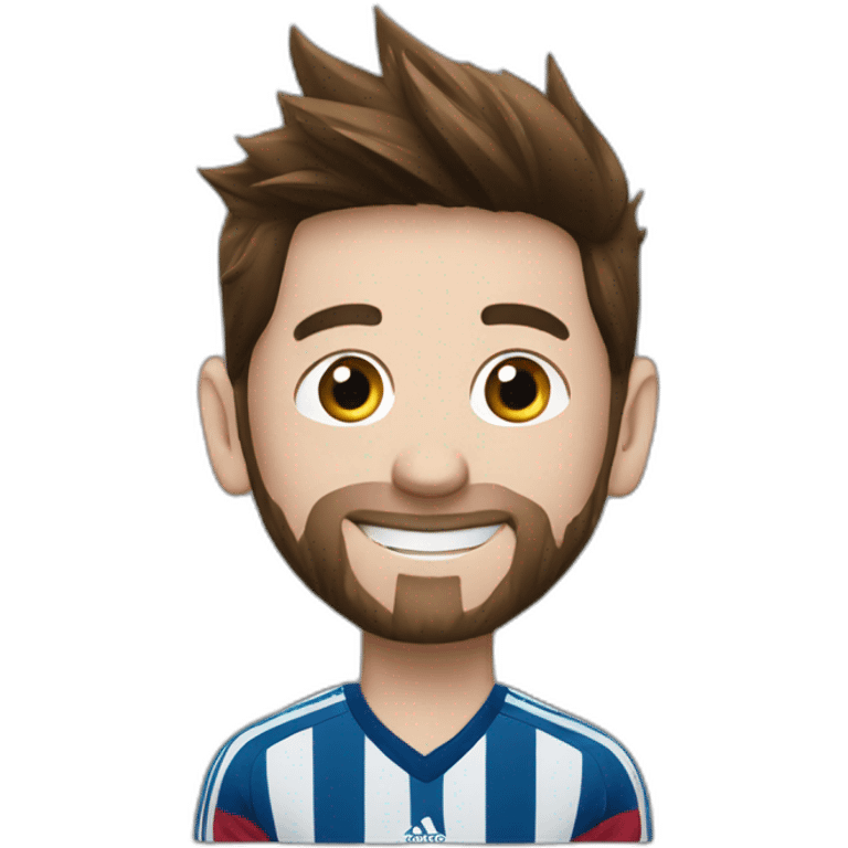 Messi sur un tournage  emoji