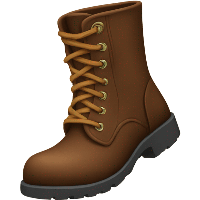 Brown boots emoji