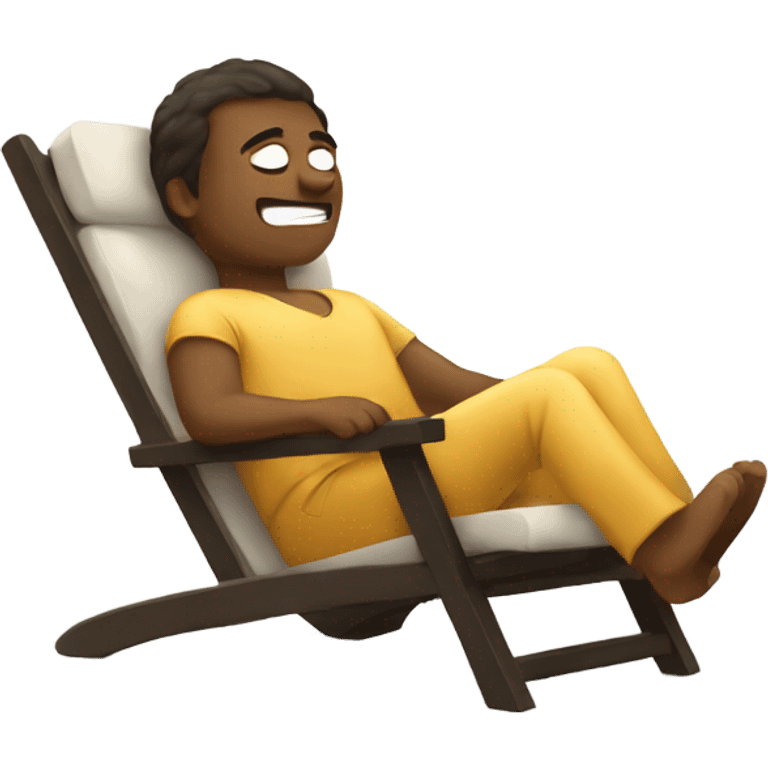 relaxing emoji