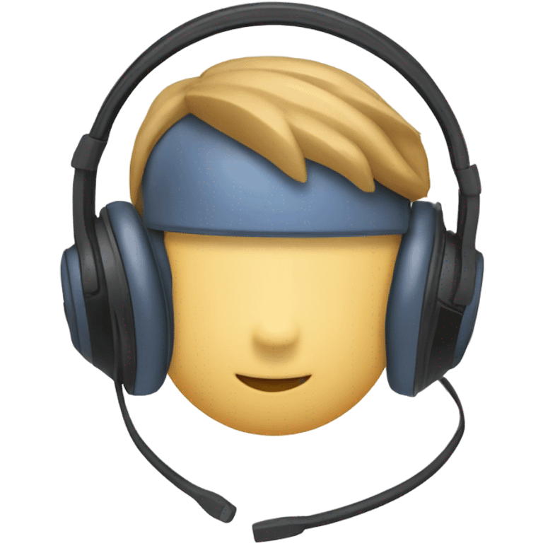 headset with mice emoji