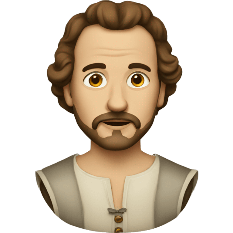 Shakespearian actor  emoji