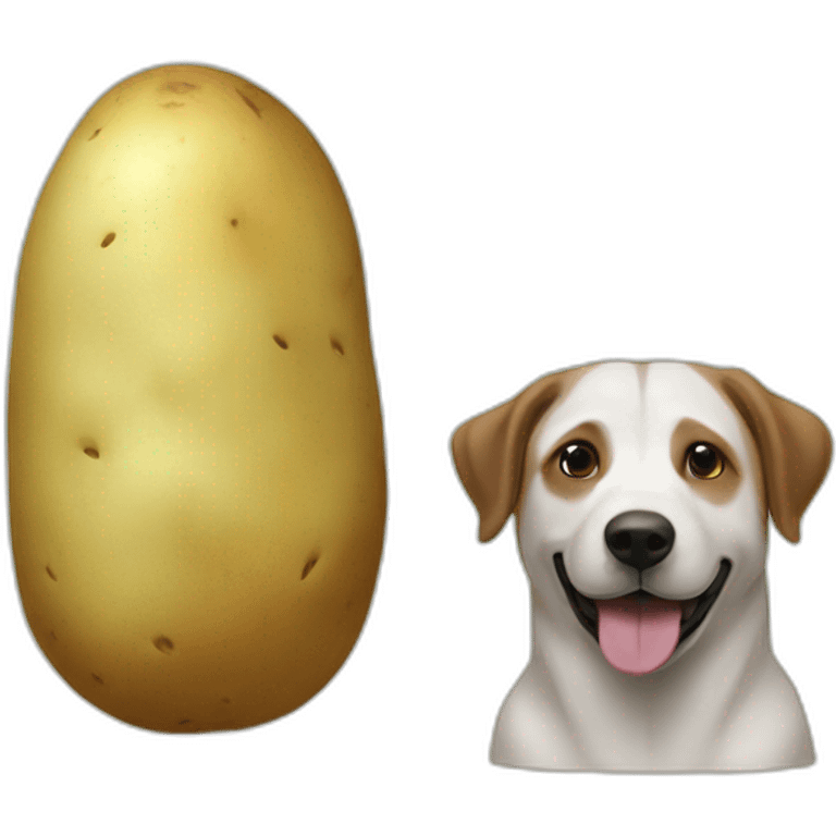 Lukashenco and potato emoji