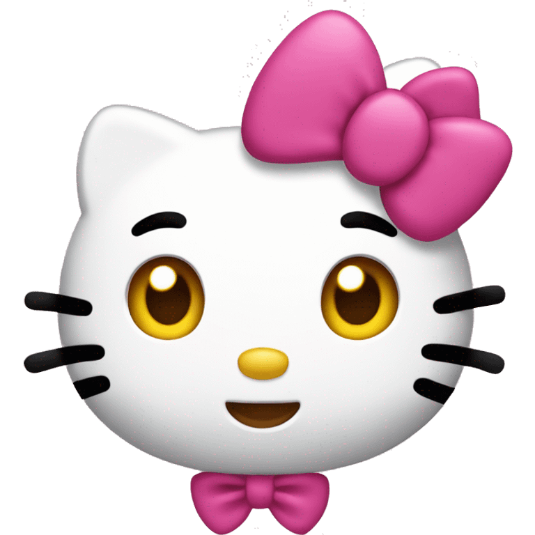 Hello kitty emoji