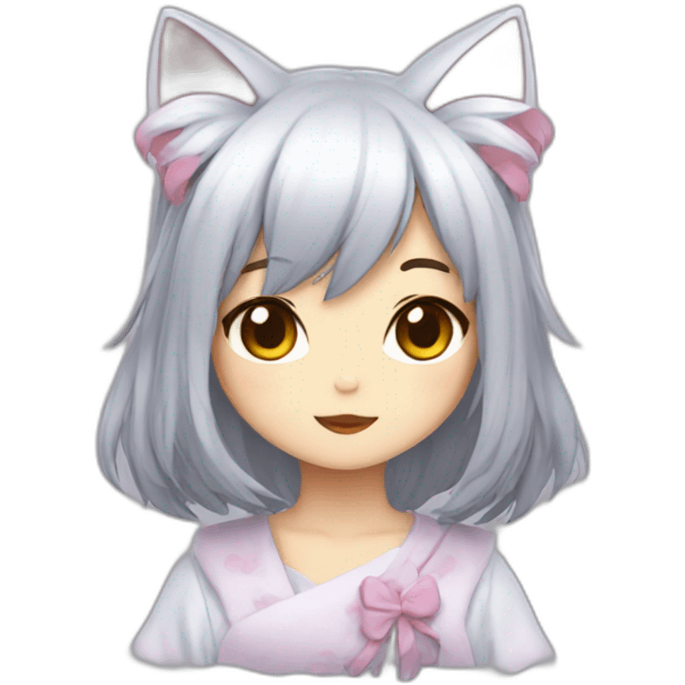 neko girl emoji