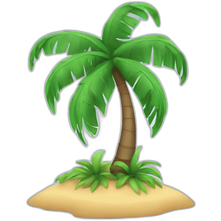 palm island emoji