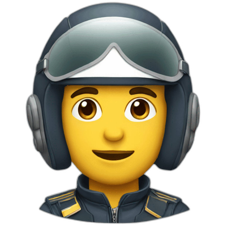 Piloto aviador emoji