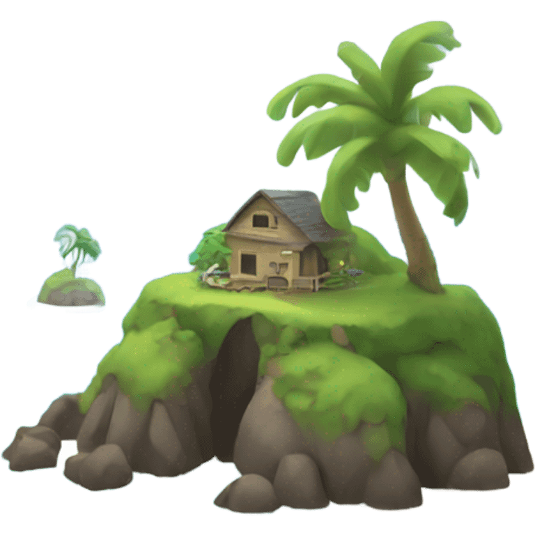 Small island emoji