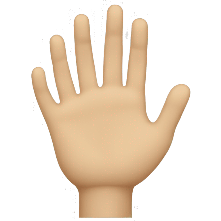 palm hand emoji