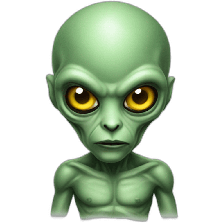 Alien tatuador emoji