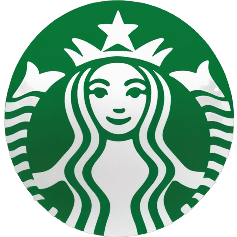 White Peppermint Starbucks Frappuccino  emoji