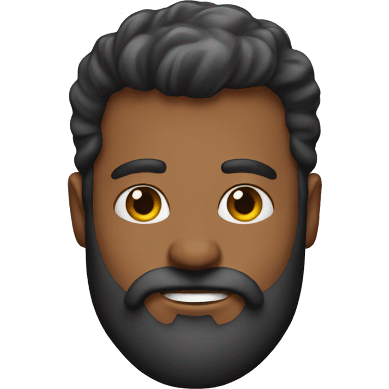 Bal beard guy emoji