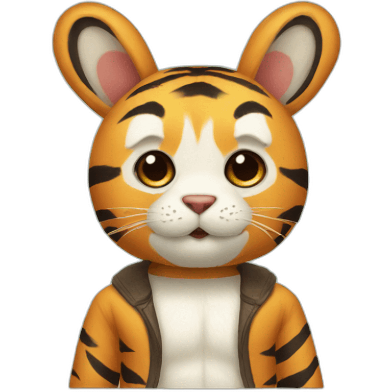 tiger bunny bear emoji