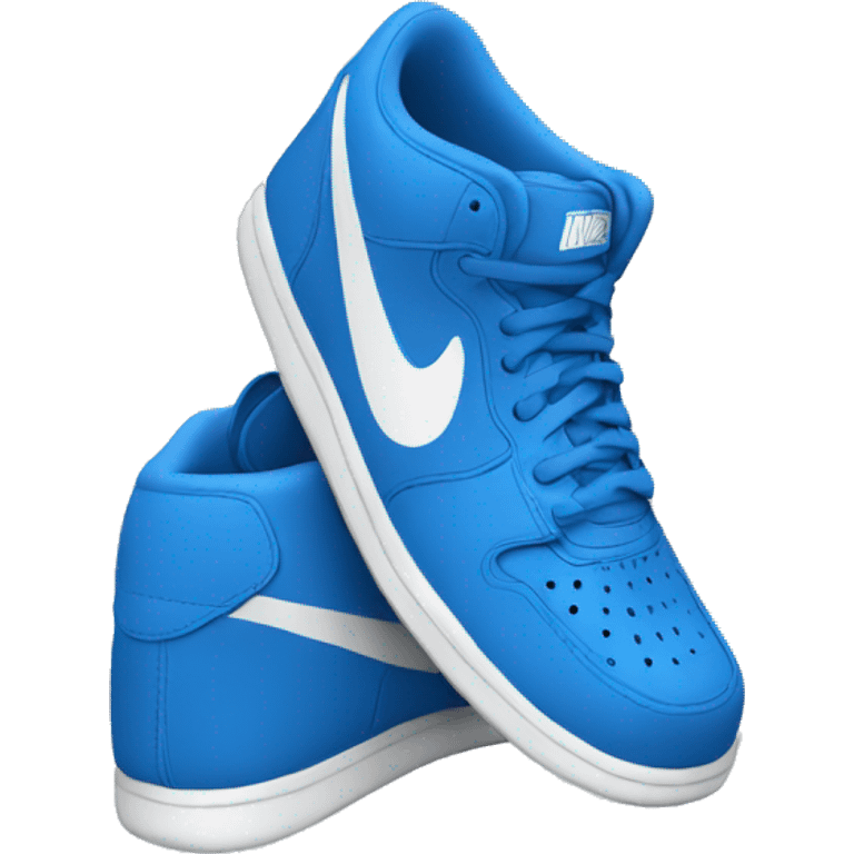 Blue Nikes emoji