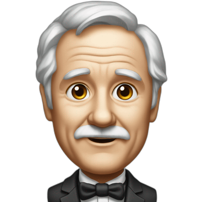 hyper realistic thomas edison emoji