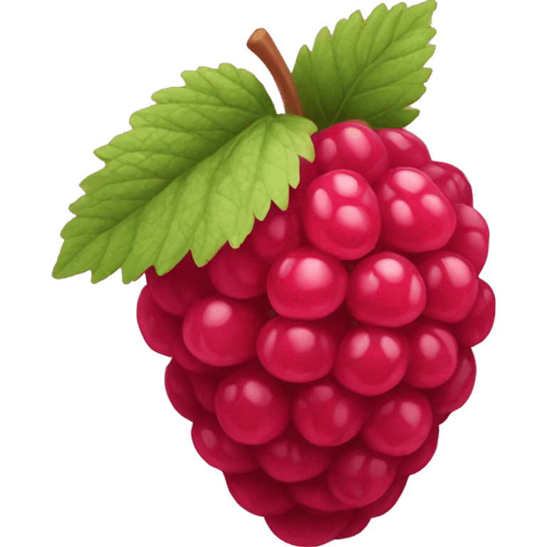 one single raspberry emoji