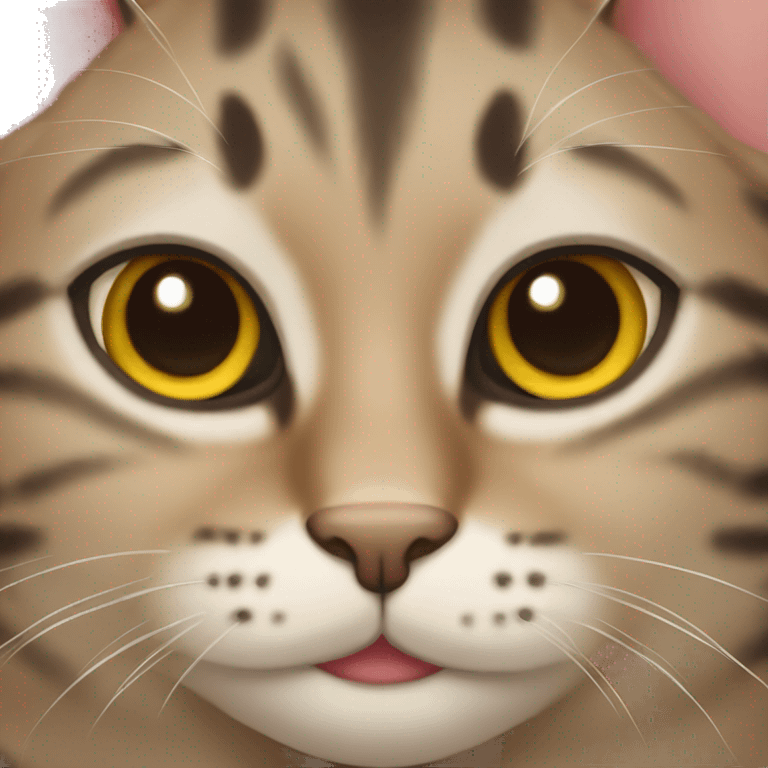 Tabby cat emoji