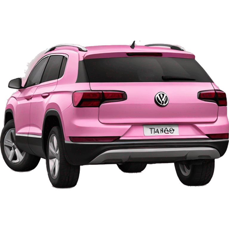 pink volkswagen taos emoji