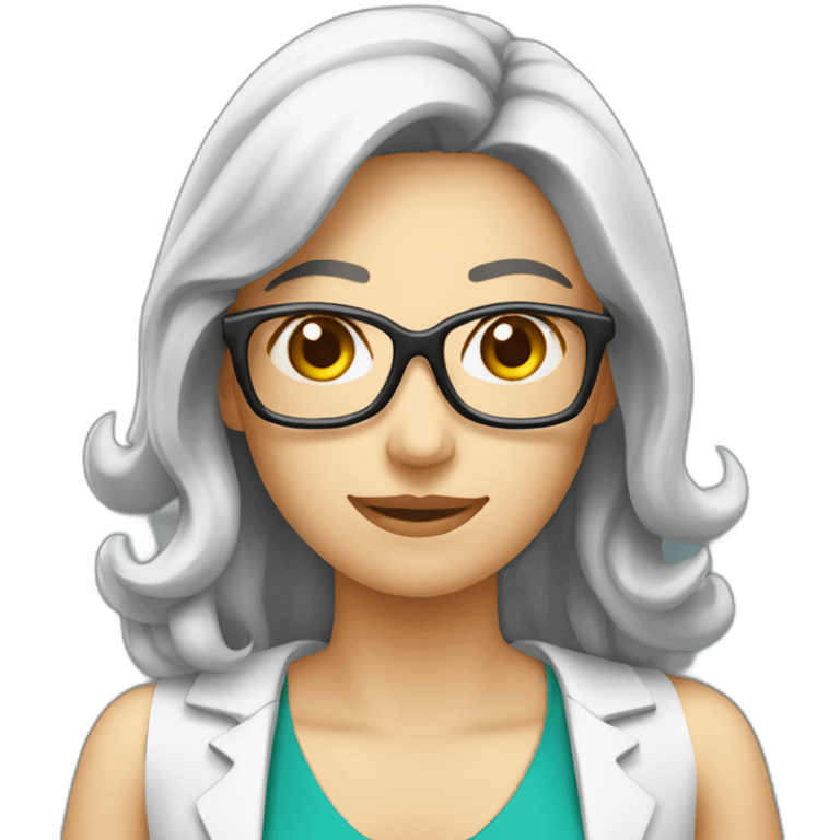 etudiante secretaire medical emoji