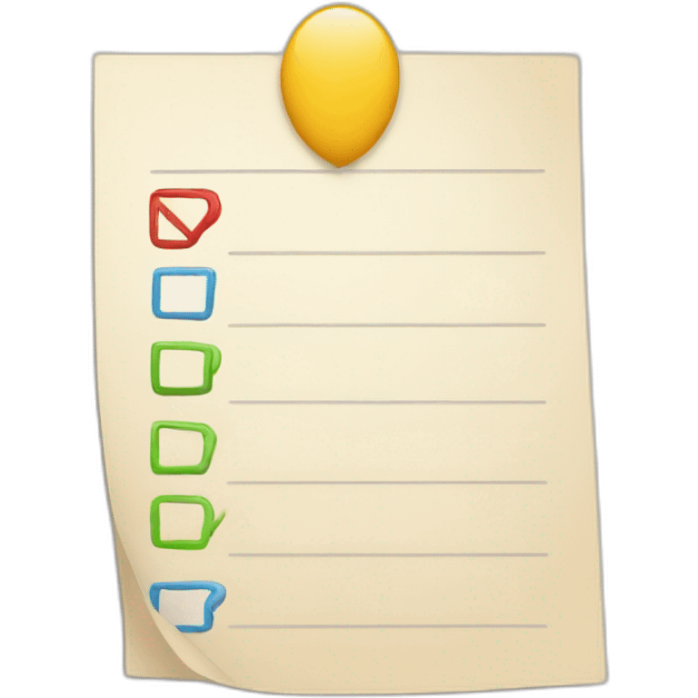 todo list emoji