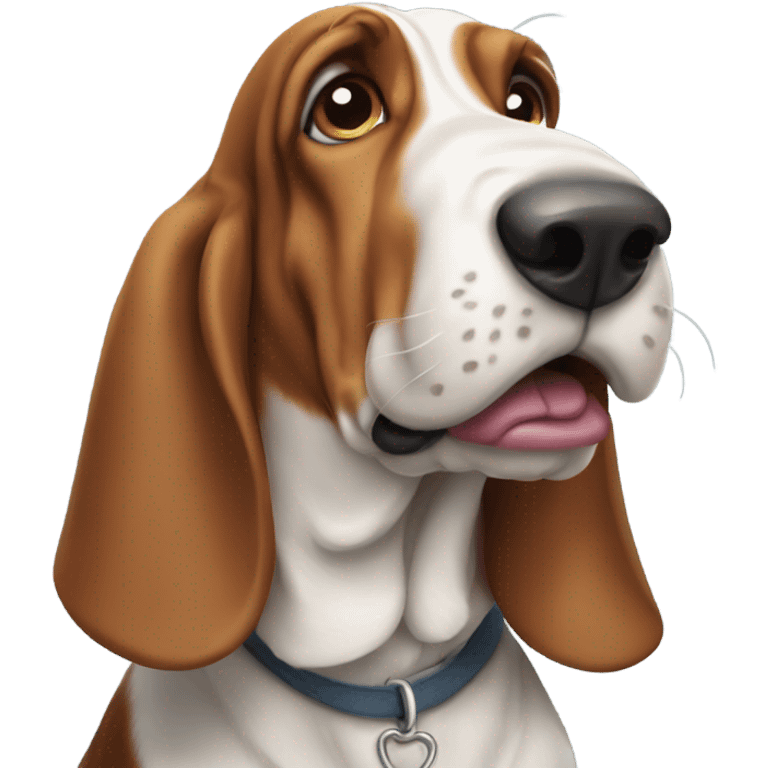 Basset hound emoji