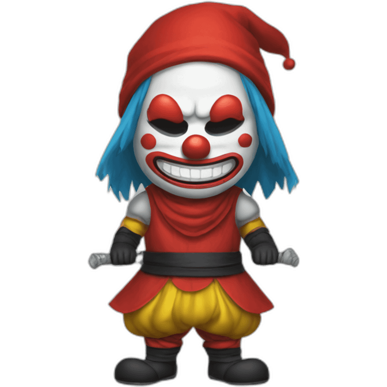 Ninja clown emoji