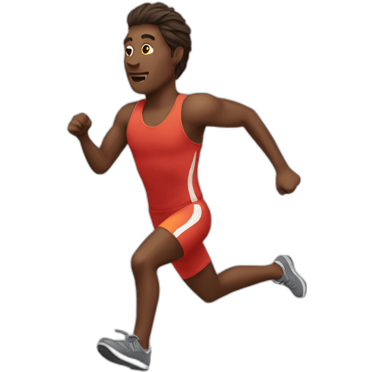 running addict emoji