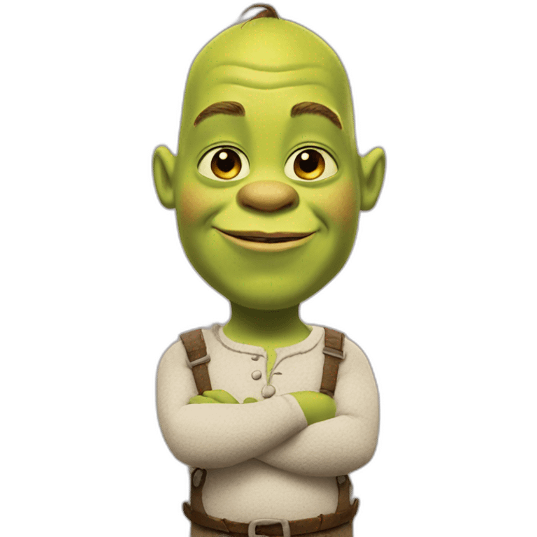 Shrek bebê emoji