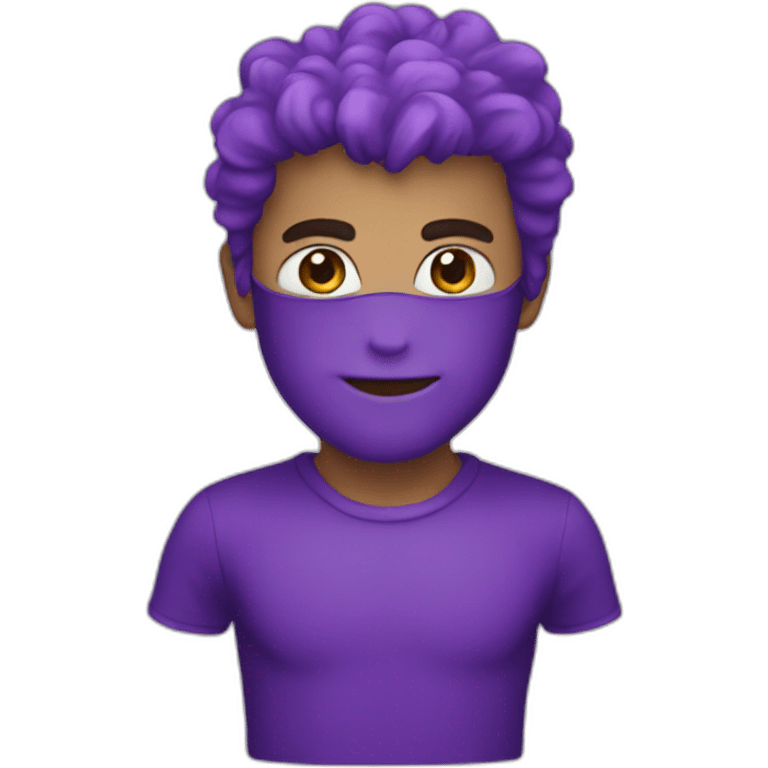 Purpple emoji