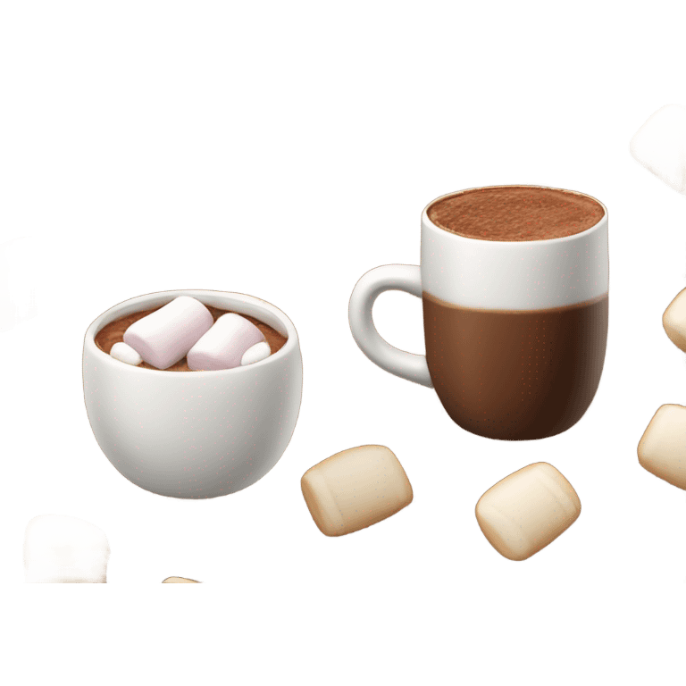 cocoa with marshmallow cocoa with marshmallow emoji