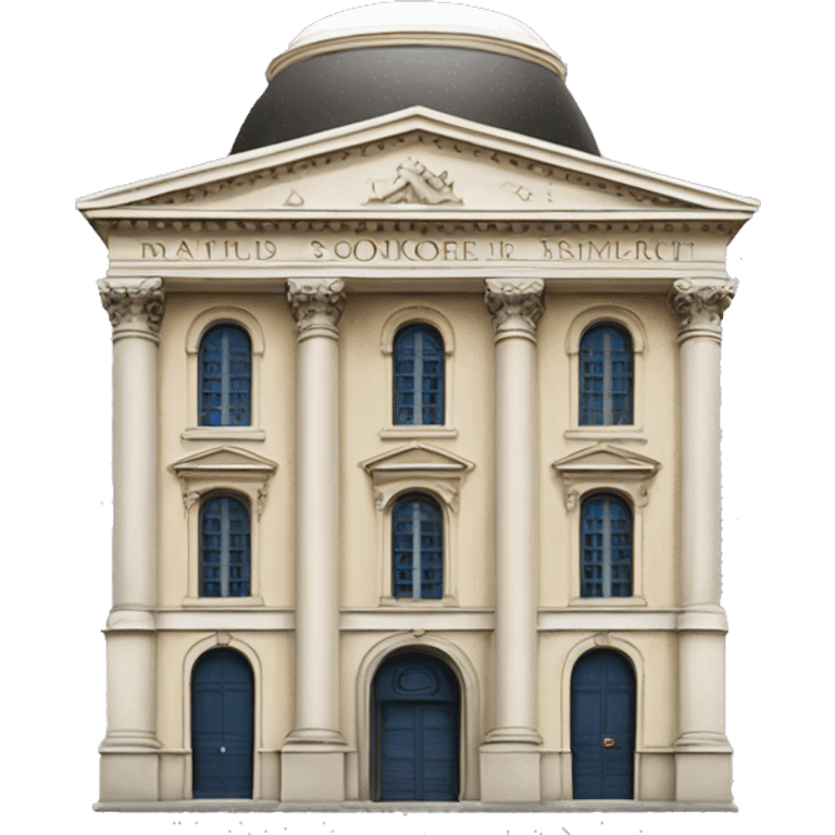 Sorbonne building emoji