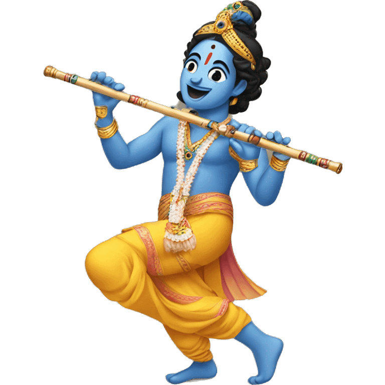  Krishna Flute catching emoji  emoji