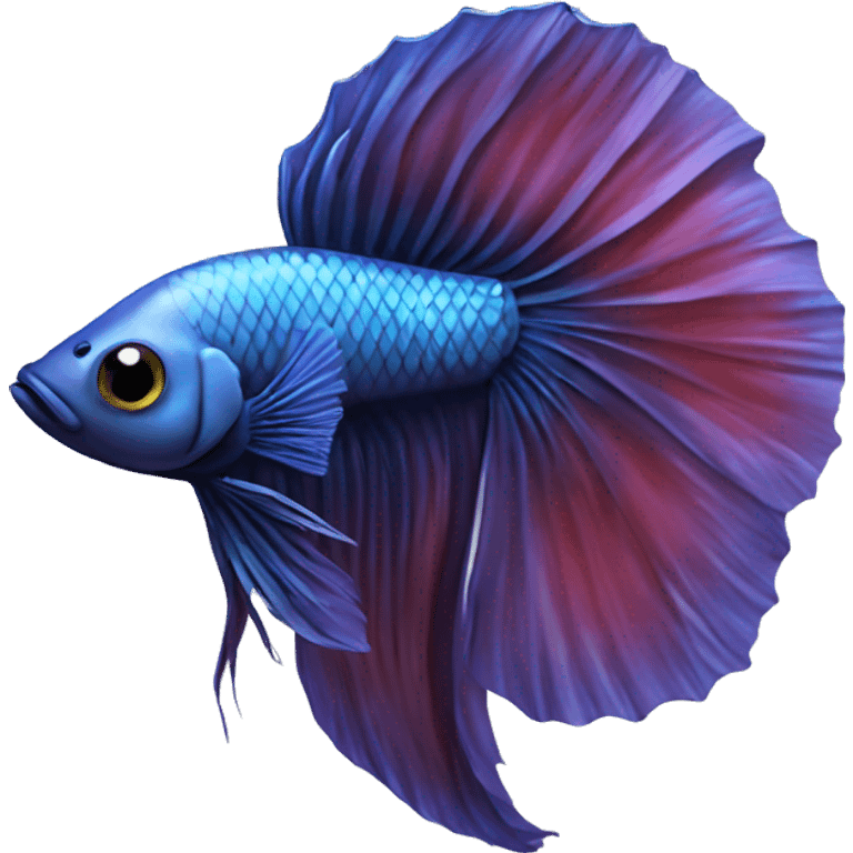 Halfmoon Betta fish emoji