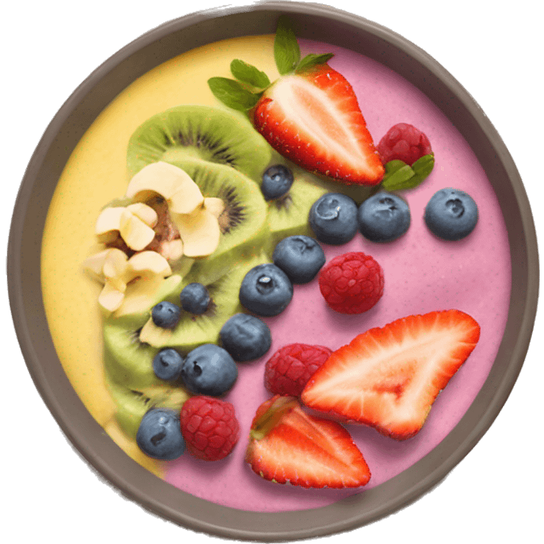 Smoothie bowl  emoji