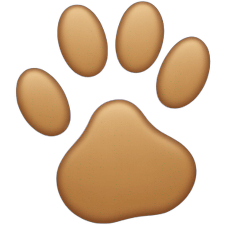 Paw emoji