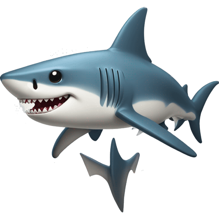 Requin avec des ailes  emoji