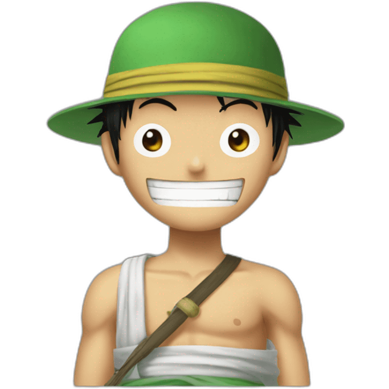 luffy zoro emoji