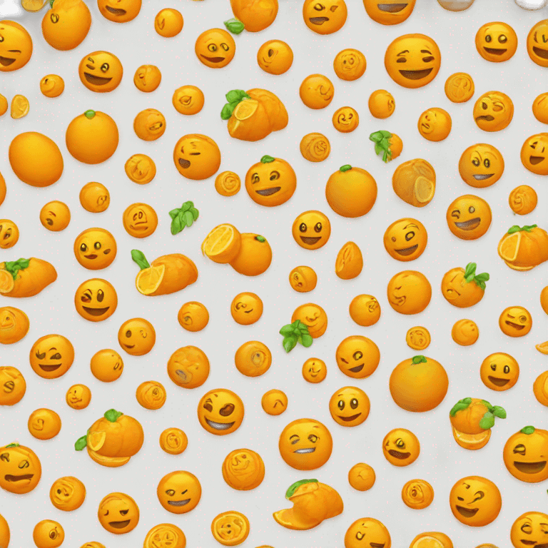 Jusan bank, orange, kazakhstan bank emoji