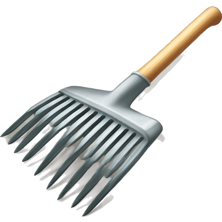 garden rake emoji