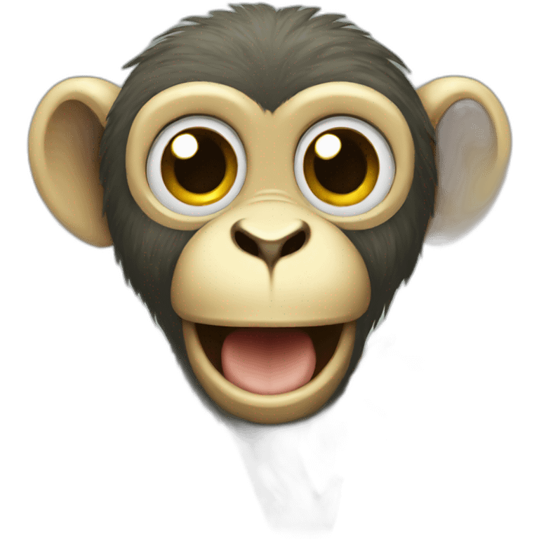 Tree monkey emoji