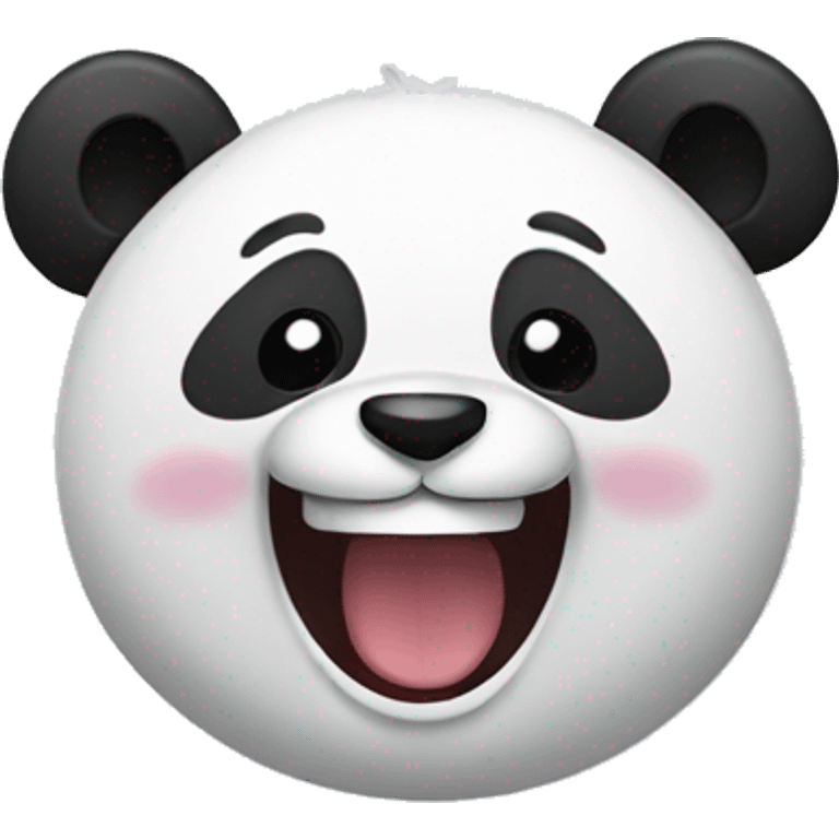 panda laughing  emoji