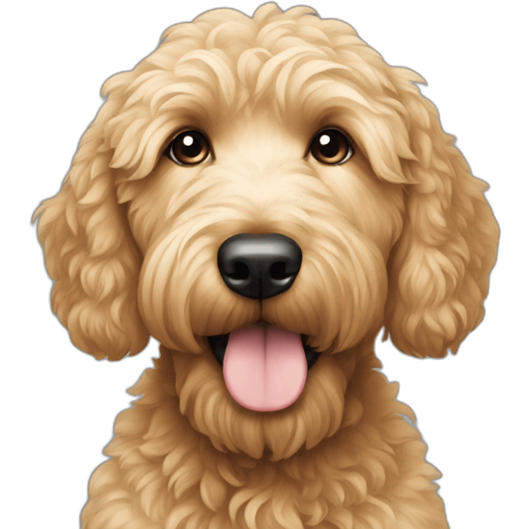 Goldendoodle emoji