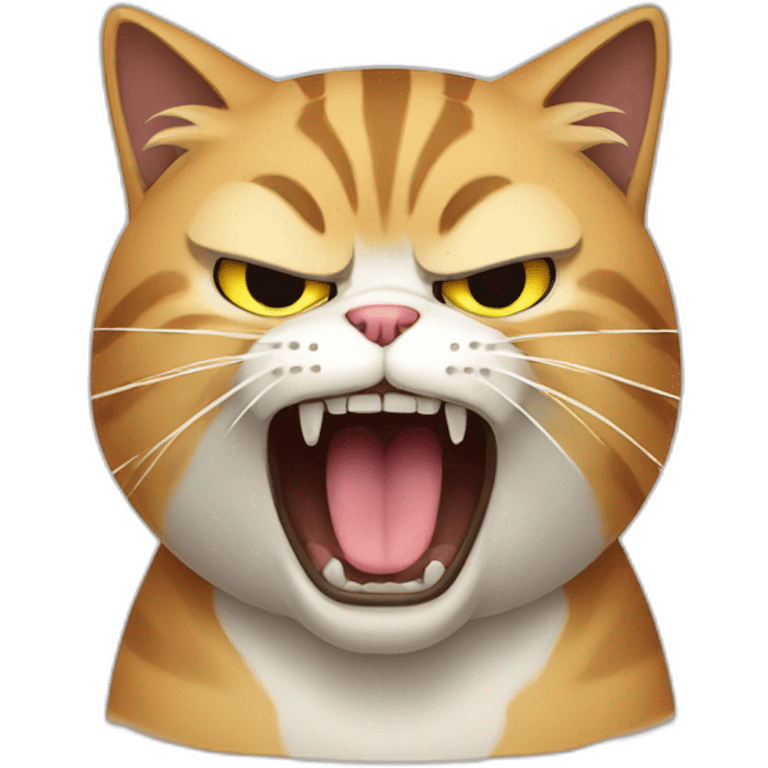 cat angry emoji