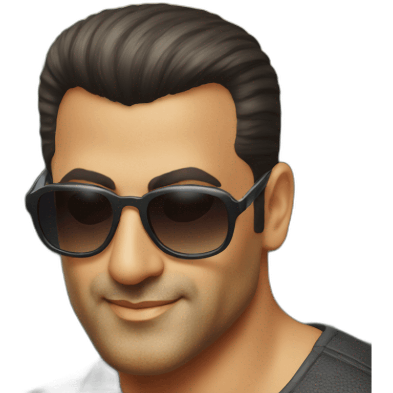 Salman khan in sunglasses emoji