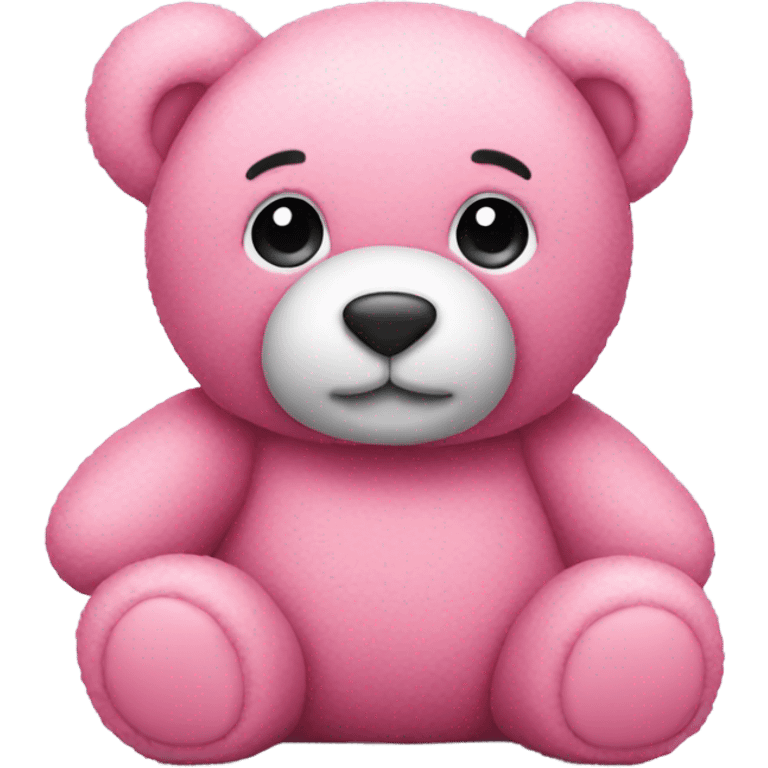 pink teddy emoji