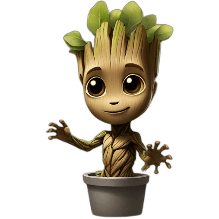 baby groot emoji