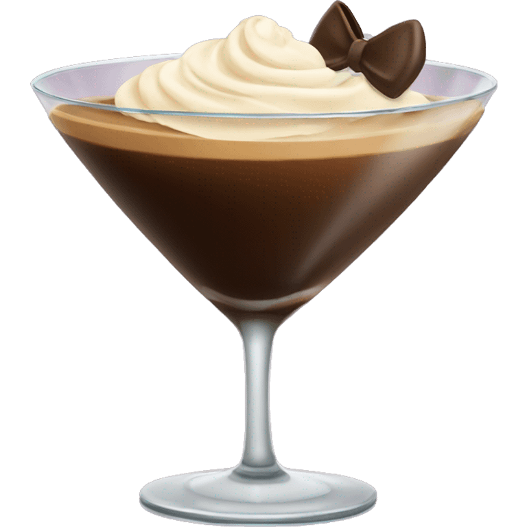 Expresso martini with bow emoji