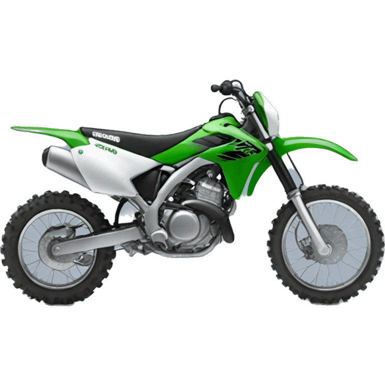 Kawasaki dirt bike  emoji