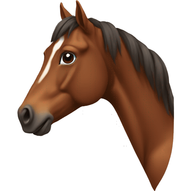 Brown horse emoji